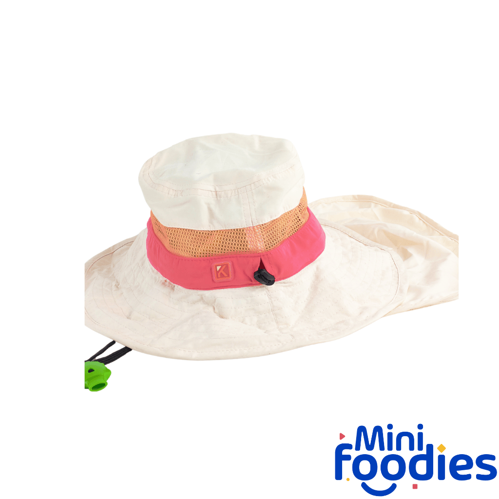 Sombrero multicolor con protector para el cuello - Imagen 2