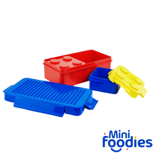 Juego de tapers diseño Lego