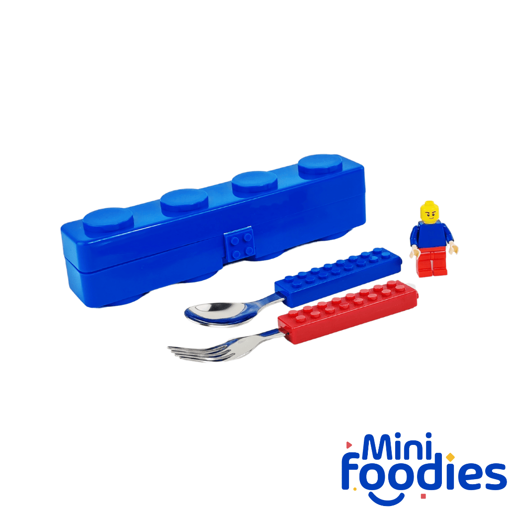 Set de cubiertos tipo Lego